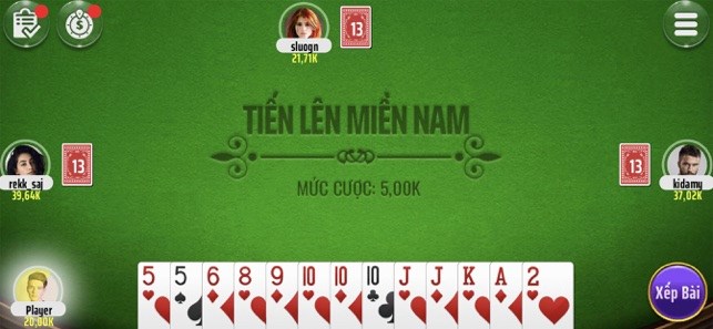 Đôi nét về tựa game đánh bài tiến lên Kclub